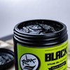 Rolda Black Styling Hair Gel - Medium To Strong Hold With Medium Shine For a Wet Slicked Back Look With All Day Hold - Activated Black Charcoal Covers Grey Hair Instantly 17.6oz