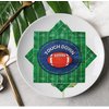 32Pcs Football Birthday Party Supplies Disposable Paper Cocktail Napkins,Sport Football Game Time Tailgate Party Favors Decorations Paper Napkins