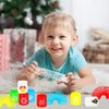 SULOLI 48 Pcs Christmas Mini Spring Toys, Xmas Coil Springs Stocking Stuffers Fidget Toys for Kids Christmas Party Favors Goodie Bag Fillers