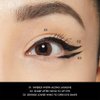 ENORME Black Waterproof Liquid Eyeliner - Vegan & Cruelty-Free Formula - Hypoallergenic Eye Makeup for Waterline and Eyelids - Long-Lasting Liquid Eyeliner (Pack of 1)