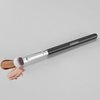 ENERGY Expert Concealer Brush Under Eye Face Makeup Brush Small Dense Synthetic Bristles for Liquid Cream Powder Eyeshadow Eye Cream Makeup Blending for Even Coverage Black