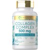 Carlyle Collagen Pills with Hyaluronic Acid 500mg | 90 Capsules | Hydrolyzed Collagen Supplement | Non-GMO, Gluten Free