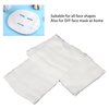 ZJchao Gauze Face Mask, 100pcs Gauze Facial Mask Strong Water Absorption Disposable DIY Face Skin Mask Sheets Gauze Face Pad Gauze Skin Mask for Beauty Salon and Home Use
