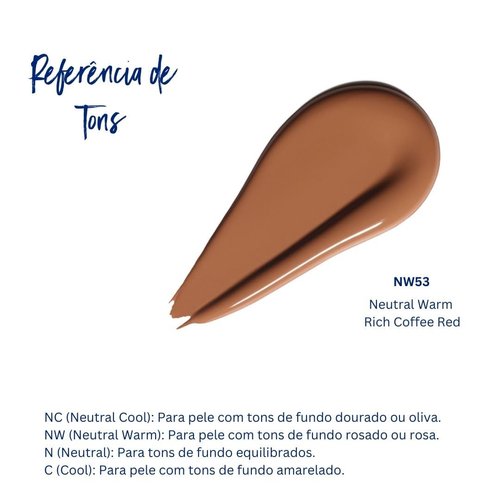 Best Bronze Bombshell Body & Leg Makeup - Waterproof Leg Makeup & Body Foundation - Body Makeup for Scars, Varicose Veins Cover Up & Leg Concealer (NW53 Rich Coffee Red)