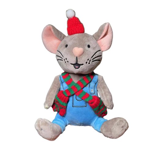 Jbljhjr Christmas Limited Style : Please Give Mouse Cookie 9.8-Inch Cookie Mouse Stuffed Animal Plush Toys,Christmas Cartoon Plush Pillows Gifts for Boys and Girls