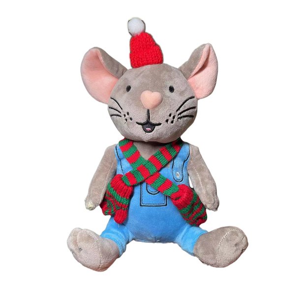 Jbljhjr Christmas Limited Style : Please Give Mouse Cookie 9.8-Inch Cookie Mouse Stuffed Animal Plush Toys,Christmas Cartoon Plush Pillows Gifts for Boys and Girls