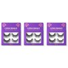 LUNA MAGIC Bella Faux Mink Wispy Lashes, Reusable, 3 Pack