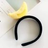 Red-black Watermelon Hair Ornament Cute Girls Women's Fashion Headbands Watermelon Strawberry Plush Headband Hairband Hair Hoop Accessory Headbands