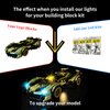 Kyglaring LED Lighting Kit, Compatible with Lego Lamborghini Lambo V12 Vision GT Super Car Model,76923 Light Set (Lego Sets Not Included) Light Up Your Lego!