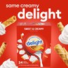 International Delight Coffee Creamer Singles, Sweet & Creamy, Shelf Stable Flavored Creamer, 24 Ct, 0.44 FL OZ, Pre-Portioned Creamers