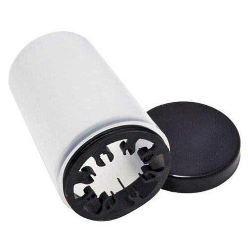 1 Piece Nail Art Brush Cleaner Cup Nail Art Tip Brushes Holder Remover Cup UV Gel Pen Polish Remover Cleanser Cup Immersion Brush Cleaner Pot Multiple Size Slots, Black Lid