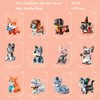 JMBricklayer Animals Building Set for Kids, 12 Mini Dog&Cat Party Favor Building Blocks, Party Favors Small Toys for Birthday Party, Goodie Bags, Classroom Prizes, Gifts for Boy Girl Aged 8,9,10,11+