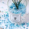 DomeStar 5000PCS Fake Ice Rocks, Mini Fake Clear and Blue Acrylic Crushed Ice Rocks for DIY Craft Wedding Vase Fillers