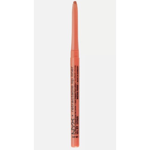 Professional Makeup Waterproof Retractable Lip Liner MPL07 Citrus (Shimmery Light Orange) 0.1 oz ~ secret weapon for flawless, water-resistant wear and effortless application
