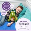 Warm Pals - Dino Dinosaur - 1.5lbs - Cozy Microwavable Lavender Scented Plush Toys - Heated Stuffed Animal - Heatable Coolable Bedtime Comfort Plushie