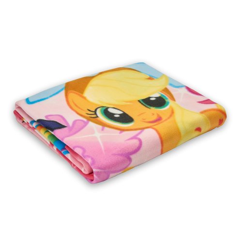 Northwest Hasbro's My Little Pony, 'Happy Herd' Fleece Throw Blanket, 45' x 60', Multi Color