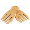Totally Bamboo Salad Hands, Set of 2 Bamboo Wood Salad Servers, Great for Tossing and Serving Salad, Pasta and More