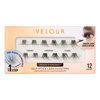 Velour-Xtensions™ Self-Stick Lash Clusters | Self Adhesive Eyelashes | Includes 12 Eyelash Clusters | Comfortable & Lightweight Lash Extension Clusters (Everyday Natural)