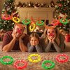 Dokeawo Christmas Games Inflatable Reindeer Antler Ring Toss Games Christmas Games for Family Party Christmas Party Supplies Funny for Kids & Adults