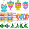 Mctuoba 116 PCS Premium Party Favors for Kids 4-12,Fidget Toys Bulk,Treasure Box Toys for Classroom Prizes,Pinata Filler,Goodie Bag Stuffers,Treasure Chest Carnival Prizes