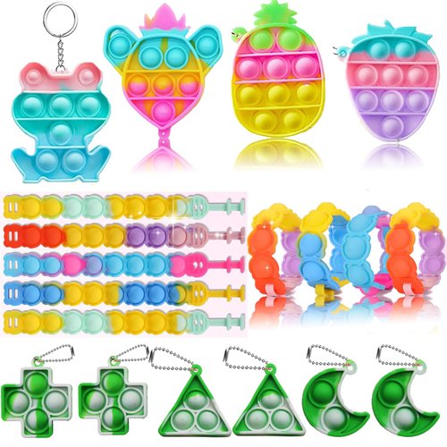 Mctuoba 116 PCS Premium Party Favors for Kids 4-12,Fidget Toys Bulk,Treasure Box Toys for Classroom Prizes,Pinata Filler,Goodie Bag Stuffers,Treasure Chest Carnival Prizes