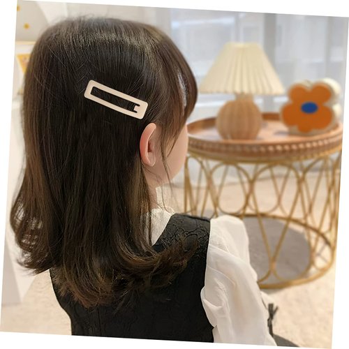 COHEALI Girls Hair Accessories 18 pcs Clamps Birthday Matte for Square Pin Girls Metal Clips Bobby Women Simple Accessories Girl Snap Barrettes Small Woman Hair Girl Hair Accessories