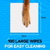 Pacific Pups Grooming Dog Wipes for Paws and Butt Pet Cleaning Deodorizing Wipes, Puppy Wipes Supporting Pacific Pups Rescue Dog Grooming Wipes, Pet Wipes for Dogs Paw Cleaner for Dogs and Cats