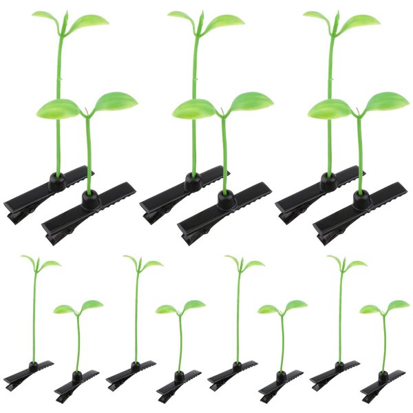 Garneck 50 PCS HAIR CLIP, Lovely Bean Sprout Hairpins Clips, Headwear for, Party Supply