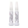 Nailene Perfect Bond Glue 0.07 Oz Tubes - 2 Pack - Durable, Easy to Apply False Nail Glue – Repairs Natural Nails – Quick-Drying Nail Adhesive Lasts Up to 7 Days – Nail Care Essential, Clear
