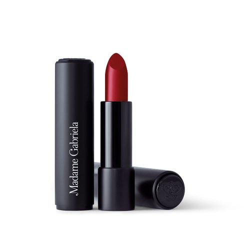 MADAME GABRIELA Red Lipstick for all Skintones | Clean Moisturizing Natural Lipstick | Cruelty Free & Paraben Free | Made with Manuka Honey | Paris at 7PM