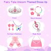YAOOBEY Princess Dress Up Clothes for Girls 4-6,Halloween Princess Costumes for Girl 3 4 5 6 7 Year Old Christmas Birthday Gifts