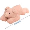 Hronsa Weighted Stuffed Animals, Weighted Pig Stuffed Animal Toy Cute Pink Pig Plush Pillow for Adults Boys Girls, 11.8in