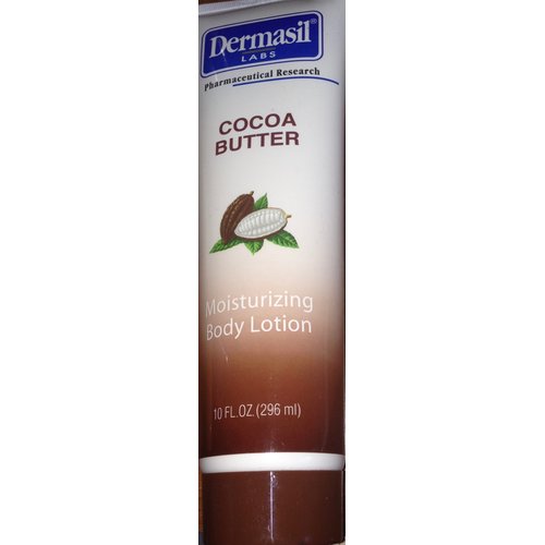 Dermasil COCOA BUTTER moisturizing Body Lotion 10 fl oz (Pack of 1)