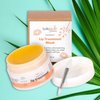 Lip Sleeping Mask Overnight Moisturizer Balm with Organic Shea Butter and Raw Honey Softens and Hydrates Dry Cracked Lips While You Sleep