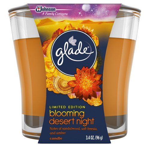 Glade Jar Candle Air Freshener, Blooming Desert, 3.4 Ounce