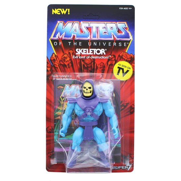Masters of The Universe Vintage Skeletor Action Figure Standard