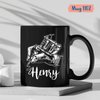 Tattoo Artist Mug | Personalized Tattoo Artist Coffee Mug For Women Men | Tattoo Artist Present | Tattoo Artist Gift Ideas | Tattoo Artist Birthday Gifts | Black Ceramic Cup 11oz 15oz