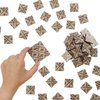 Dollhouse Flooring, Miniature Accessories, 1/12 Scale Square Tiles, Dollhouse Parquet Flooring, 70pcs, REDUCIO!