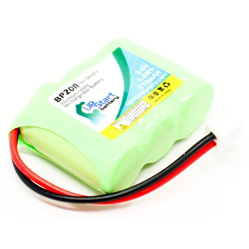 Dog Training Collar Receiver Battery Replacement for Dogtra BP20R - Dogtra 7002M Battery (210mAh, 3.6V, NI-MH)