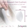 Foot Petals Arch Support Cushion, Arch Comfort, Reduce Foot Fatigue, Women's Heels, Pumps, Boots, Wedges, Flats, Sandals, Gel