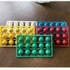 Yuanhe 3/5 Inch Bingo Balls for Standard Bingo Cages and Bingo Boards, Easy Read, 75 Count, Perfect for Parties,Bingo Nights, Raffles,Lost Bingo Ball Replacements