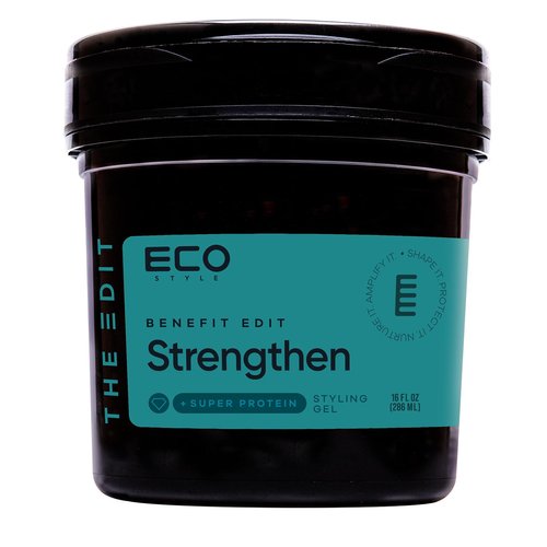 Eco Style Benefit Edit Strengthen Super Protein Styling Gel 16 Fl. Oz. (Pack of 1), Clear