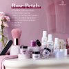 AZUREBEAUTY Dip Powder Nail Kit Fall Winter Dark Purple Lilac Purple Glitter 4 Colors Nail Dip Powder Starter Set Essential Dip Liquid Set with Base/Top Coat Activator for French Art Manicure DIY Gift