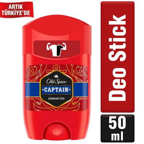 Old Spice Stick Deodorant Captain 50 ml / 1.7 Oz (Pack of 6)