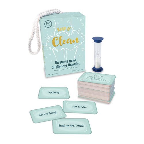 Shenanigames Adult Party Games: Keep It Clean - Create an Innocent Meaning for a Dirty Phrase - Choose Your own Level of NSFW - Adaptable for Work, College Parties, Bars & Game Nights.