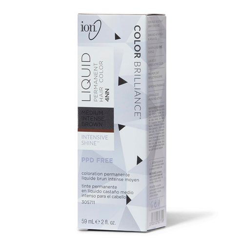4NN Medium Intense Brown Permanent Liquid Hair Color