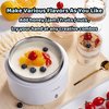 JoyMech Yogurt Maker, Compact Greek Yogurt Maker Machine with Constant Temperature Control, Stainless Steel Container, 1 Quart for Home Organic Yogurt