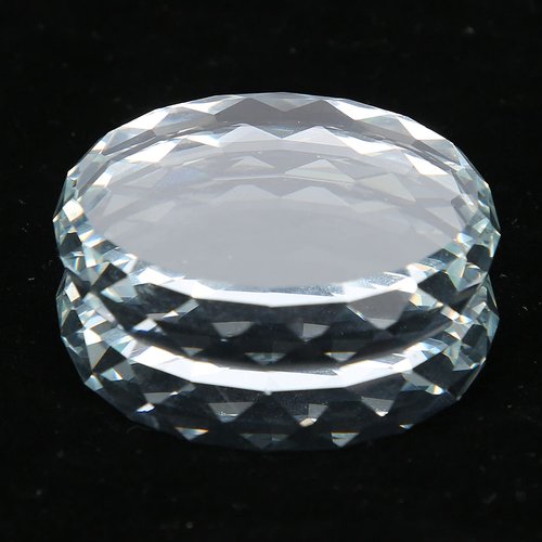 2Pcs Nail Art Palettes, Manicures DIY Color Mixing Toning Glass False Eyelash Glue Hold Tools Beauty Makeup Glass Pallet