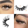 Cat Eye Lashes NINGLASH Wispy Lashes False Eyelashes Natural Look Fake Eyelash Pack Faux 3D Mink Lashes Strips 12 Pairs