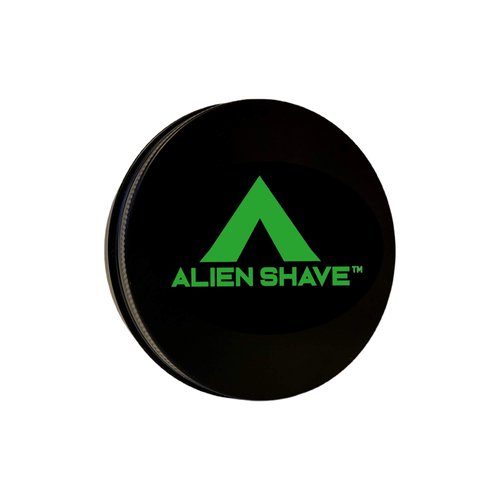 Alien Shave Premium Shaving Soap For Men (Solar Lime). Powered with Coconut Oil & Glycerin 4 Oz (1-Pack)